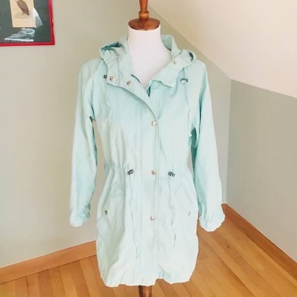 j crew raincoat